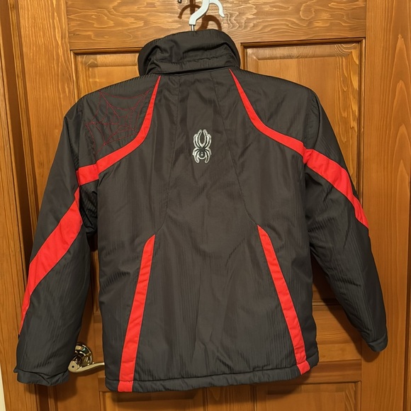 - Boys Spyder winter jacket Sz 14 - Picture 4 of 11